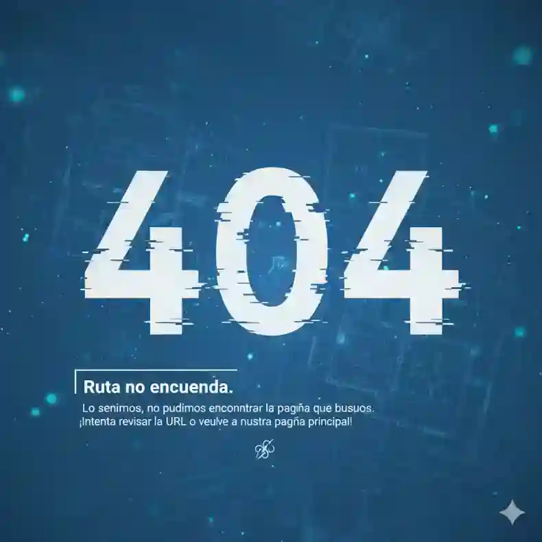 ¡Vaya! Parece que la Ruta se ha Perdido 🗺️